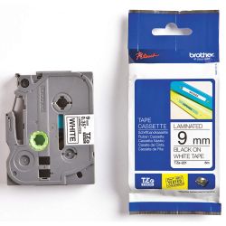 BROTHER TZE221, TAPE-P TOUCH BLACK/WHITE - 3/8 X 26.2 TZE221