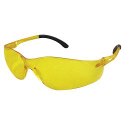 DENTEC SENTINEL 90803, GLASSES-SAFETY SENTINEL - CLEAR FRAME/AMBER LENS 90803