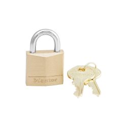 MASTER LOCK 130D, PADLOCK-SOLID BRASS 1-1/4 130D