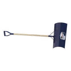 GARANT YSP30D, SNOW PUSHER- D HANDLE - 12"X 30" BLADE -STEEL YSP30D