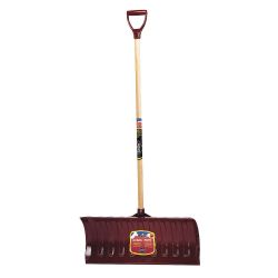GARANT NPP26KD, SNOW PUSHER- D HANDLE 26" - POLY (NO STEEL STRIP) NPP26KD