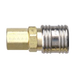 FAIRVIEW QD-INDMC4-4F, HOSE COUPLER-QUICK DISCONNECT - 1/4 X 1/4 FEMALE PIPE QD-INDMC4-4F