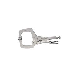 irWIN PETERSON 20, LOCKING PLIERS-"C" CLAMP 11" - SWIVEL PADS 20