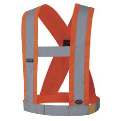 SAFETY SASH: HI-VIZ ORANGE