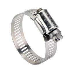 IDEAL CLAMP PRODUCTS HAS24-10, GEAR CLAMP-(ALL STAINLESS) #24 - 1- 1/16 TO 2" HF-24-SS HAS24-10