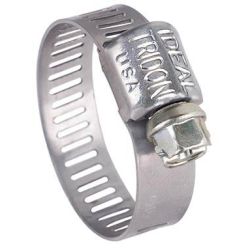 IDEAL CLAMP PRODUCTS MAH6-10, GEAR CLAMP-(ALL STAINLESS) #6 - 5/16 TO 7/8 MICRO MAH6-10