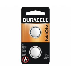 DURACELL DL2032BPK, BATTERY-LITHIUM 3 VOLT - BULK .787 DIA X .126 HIGH DL2032BPK
