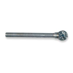 WIDIA METAL REMOVAL M41324, CARBIDE BURR-SD42 1/8 X 1/8 - BALL SHAPE 1/8S M41324