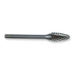 WIDIA METAL REMOVAL M41382, CARBIDE BURR-SF51 1/4 X 1/2 - ROUND NOSE TREE 1/8S M41382