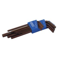 GRAY TOOLS 68709, HEX KEY SET - METRIC 9PC - LONG ARM 1.5MM - 10MM 68709