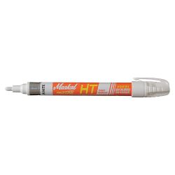 LACO MARKAL 97301, PRO-LINE HT HIGH TEMP MARKERS - WHITE - LIQUID 97301