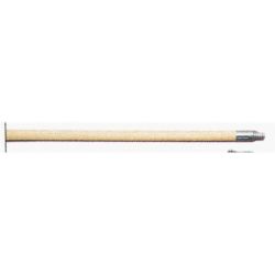 ATLAS GRAHAM 52510, WOODEN HANDLE-THREADED - 60" X 15/16" W/METAL TIP 52510