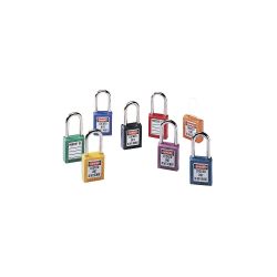 MASTER LOCK 410PRP, SAFETY LOCK KEYED - DIFFERENT (PURPLE) 410PRP