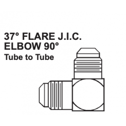 PAULIN / DOMINION FITTINGS DS355-8, STEEL ELBOW 90' MJIC X MJIC - 2303-8-8 1/2"-1/2" DS355-8