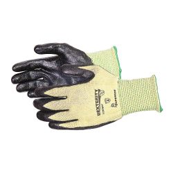 GLOVE-NITRILE PALM W/NYLON INS - KEVLAR /FIBERGLASS SZ 10