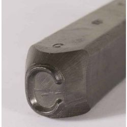 C.H. HANSON 257009, 1/16'' ROUND FACE LOW STRESS - STAMP - 9 257009