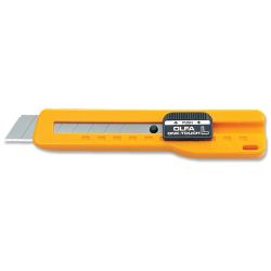 OLFA A-1, OLFA-KNIFE UTILITY STANDARD - A 9MM SLIDE LOCK A-1