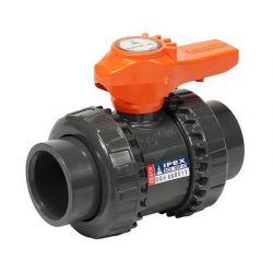 IPEX 353007, BALL VALVE-PVC TU 1-1/4 -SOC WELD/THREADED 353007