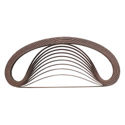 MAKITA A34475, SANDING BELT 3/8" X 21" - 100 GRIT PKG OF 10 A34475