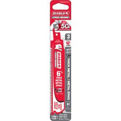 FREUD DIABLO DS0608CF3C, CUT SAW BLADE-CARBIDE METAL - 6" 3/PK SOLD/PK DS0608CF3C