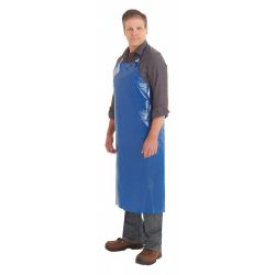 ANSELL ENDUROSAF SAF45B, APRON-VINYL ENDURO SAFE BLUE - 35" X 45" 56-802 SAF45B