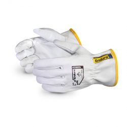 SUPERIOR GLOVE 378GKTA-LGE, GLOVE-LEATHER DRIVER UNLINED - GOATSKIN LARGE 378GKTA-LGE