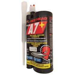 ITW CONSTRUCTION PRODUCTS RED HEAD A7P-28, EPCON CARTRIDGE 27.9 OZ - ACRYLIC EPOXY #7 C/W NOZZLE A7P-28