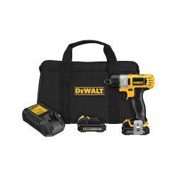 DEWALT DCF610S2, SCREWDRIVER KIT-CORDLESS - 12V MAX LI ION DCF610S2