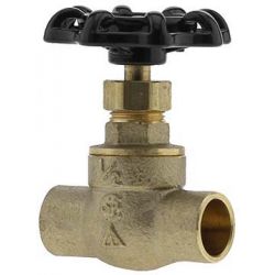 BOSHART INDUSTRIES 0843C-05NL, COMPRESSION STOP-C X C 1/2 - NO LEAD 0843C-05NL