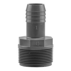 BOSHART INDUSTRIES PVCRA-1510, MALE ADAPTER-REDUCING PVC - 1-1/2 MPT X 1 INS PVCRA-1510