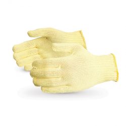 SUPERIOR GLOVE SK-LGE, GLOVE-KEVLAR CUT RESISTANT - YELLOW LARGE SK-LGE