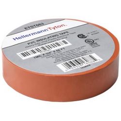 HELLERMANNTYTON ETST663, TAPE-ELECTRICAL ORANGE - 18MM X 20 M (3/4 X 66 FT) ETST663