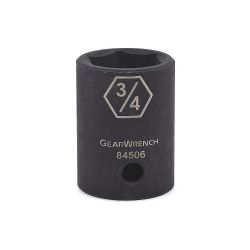 APEX GEARWRENCH 84504N, SOCKET-IMPACT STANDARD 6PT - 5/8" 1/2 DRIVE 84504N