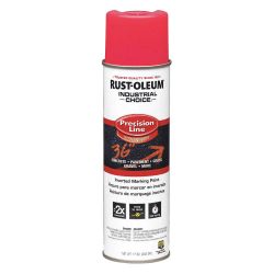 RUST-OLEUM 1661838, PAINT-MARKING INV TIP 17 OZ - IC FLUORESCENT PINK 1661838