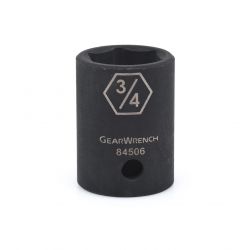 APEX 84517N, SOCKET-IMPACT STANDARD 6PT - 1-7/16" 1/2 DRIVE 84517N