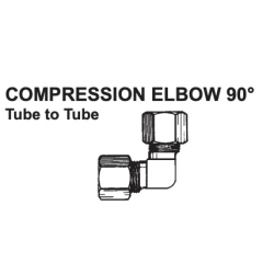 PAULIN / DOMINION FITTINGS D65-6, 3/8"-3/8" COMPRESSION UNION - 165C-6-6 D65-6