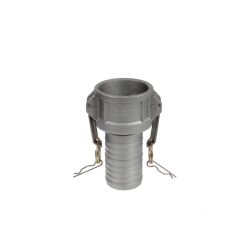 KURIYAMA CGAC1, PART C SHANK COUPLER- ALUMINUM - 1" CAM TYPE FITTING CGAC1