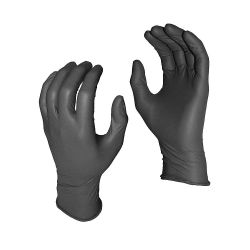 WATSON GLOVES 5555PF-L, GLOVE-NITRILE GREASE MONKEY - POWDER FREE 50/BOX 8MM LG. 5555PF-L