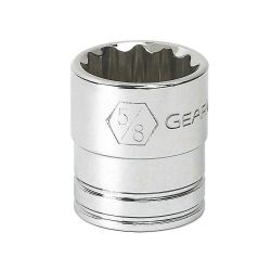 APEX GEARWRENCH 80504, SOCKET-STANDARD LENGTH 12PT - 3/4 3/8 DRIVE 80504