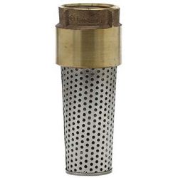 BOSHART INDUSTRIES 17FV150NL, FOOT VALVE-BRASS 1-1/2 - NO LEAD 17FV150NL