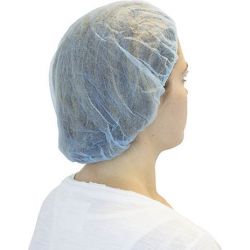 CANSAFE DBBL-21-1, HAIR NET - BLUE BOUFFANT 21" - 100/BAG 10 BGS PER CASE DBBL-21-1