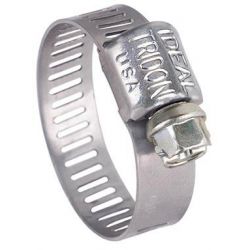 IDEAL CLAMP PRODUCTS MAH4-10, GEAR CLAMP-(ALL STAINLESS) #4 - 1/4 TO 5/8 MICRO HF-4-SS MAH4-10