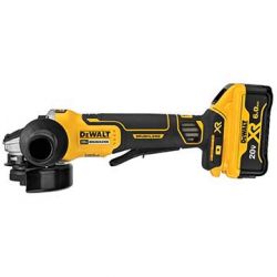 DEWALT DCG413R2, ANGLE GRINDER KIT-4.5" 20V MAX - XR BRUSHLESS PADDLE SWITCH DCG413R2