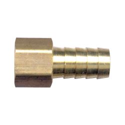 FAIRVIEW 126-6B, COUPLER-(BARB X FPT) BRASS - 3/8 HOSE X 1/4 FEMALE PIPE 126-6B