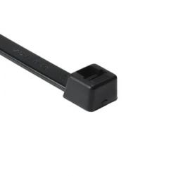 HELLERMANNTYTON T120I0K2, NYLON CABLE TIE 11-7/8" BLACK - 50/PKG 120 LB T120I0K2