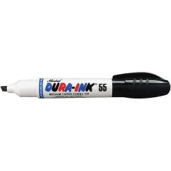 LACO MARKAL 96529, MARKER-FELT TIP-#55 MEDIUM - TAPER CHISEL TIP BLACK 96529
