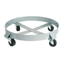 WFS APPROVED 1XUZ9, DRUM DOLLY - STEEL ROUND - 3" CASTERS 1000LB CAPACITY 1XUZ9