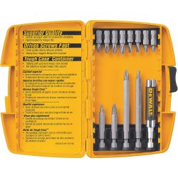 DEWALT DW2170, SCREWDRIVER BIT KIT 13 PC DW2170