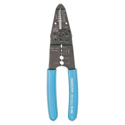 CHANNELLOCK 908, WIRE STRIPPER - 8.5" - AWG STRIP, CRIMP, CUT 908