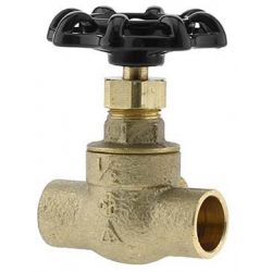 BOSHART INDUSTRIES 0844C-05NL, STOP AND DRAIN-C X C 1/2 - NO LEAD 0844C-05NL
